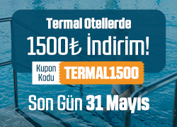 Termal Otellerinde Geçerli 1.500 TL İndirim Kuponu !!
