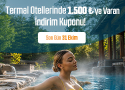 Termal Otellerinde Geçerli 1.500 TL İndirim Kuponu !!