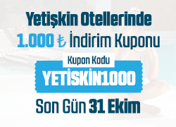 Yetişkin Otellerinde Geçerli 1000TL İndirim! !!