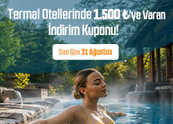 Termal Otellerinde Geçerli 1.500 TL İndirim Kuponu !!