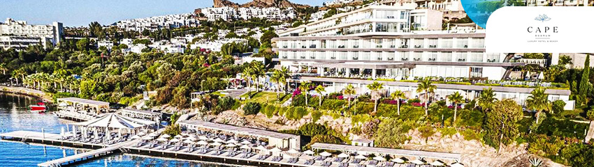 Cape Bodrum Luxury Hotel Beach