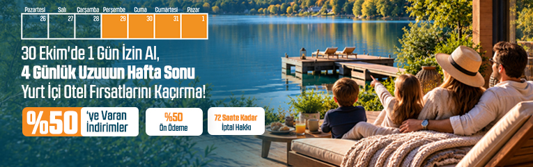 29 Ekim Yurt İçi Oteller