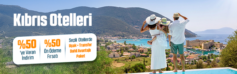 Kıbrıs Otellerinde %50'ye Varan İndirim