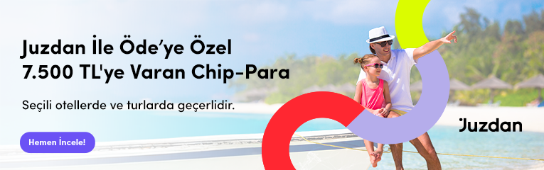 Juzdan İle Öde'ye Özel Tatilsepeti’nde 7.500 TL'ye Varan Chip Para Fırsatı!