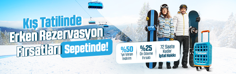 Kış Erken Rezervasyon Fırsatı! 