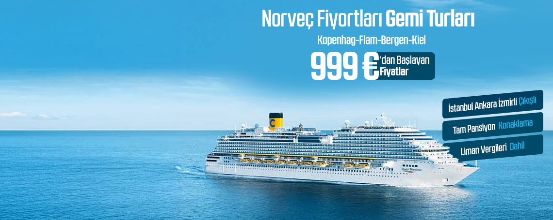 Norveç Fiyortları Gemi Turları