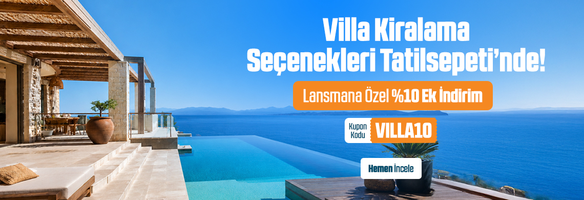 Sadece Size Özel Bir Tatil, Avantajlı Fiyatlarla Tatilsepeti'nde!