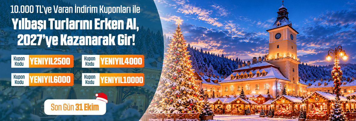 Kupon Kodunu Kullan, Yeni Yıla Avantajla Başla!
