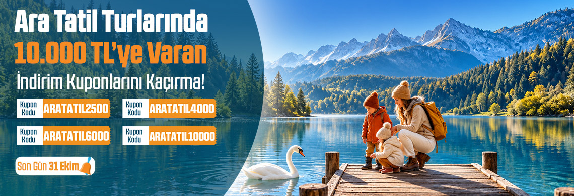 Tatilsepeti'ne Özel İndirim Kodlarıyla Tatilini Planla!