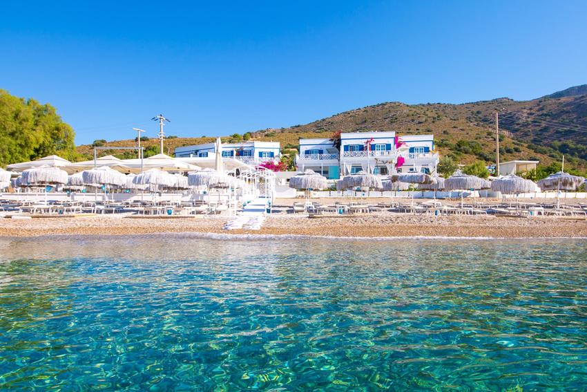 Otel Mavi Beyaz Palamutbükü