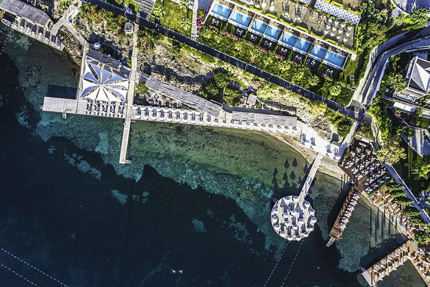 Cape Bodrum Luxury Hotel Beach