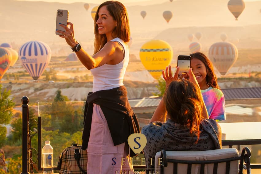 Selfie Cave Hotels Cappadocia