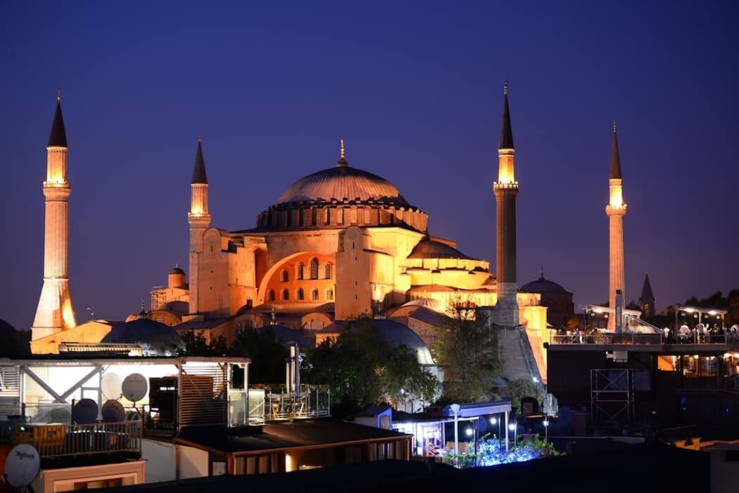 Blue House Hotel Konaklama yerinden manzara