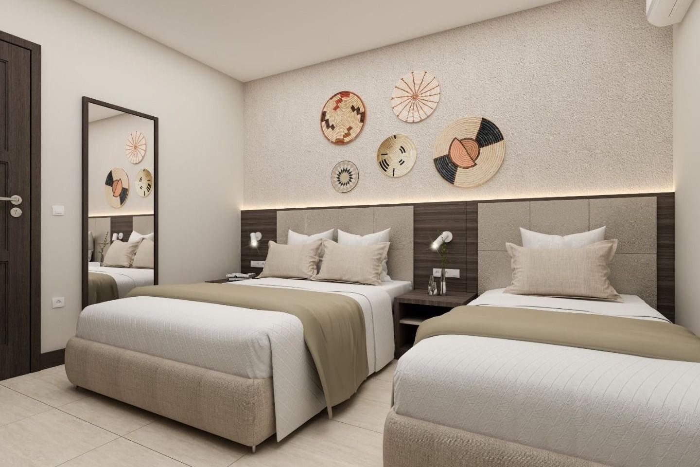 En fazla 3 yetişkin veya 2 yetişkin + 1 çocuk.