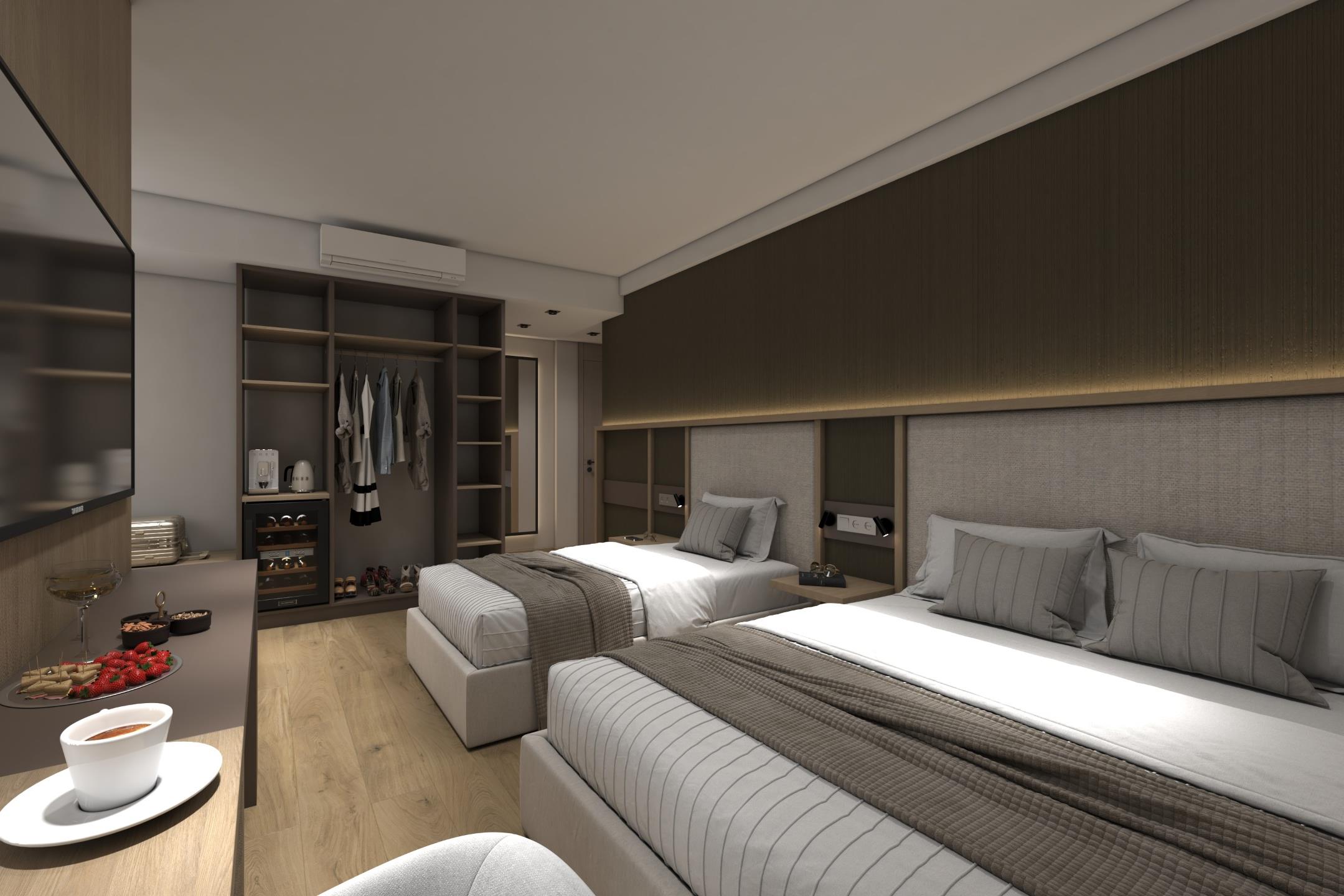 En az 2 yetişkin, En fazla 2 yetişkin + 2 çocuk.