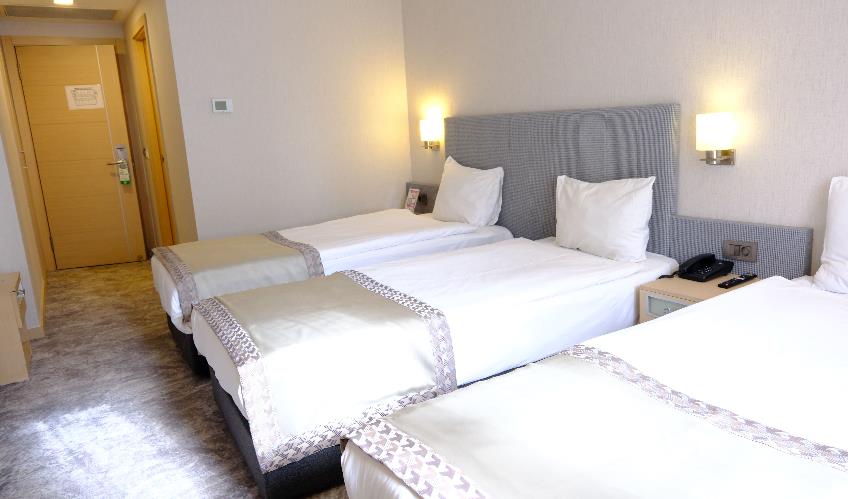 En fazla 3 yetişkin.