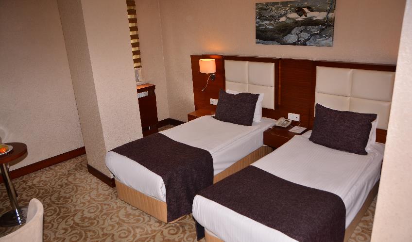 En fazla 2 yetişkin + 1 bebek (0-2 yaş).