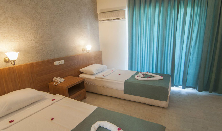 En fazla 3 yetişkin veya 2 yetişkin + 1 çocuk.