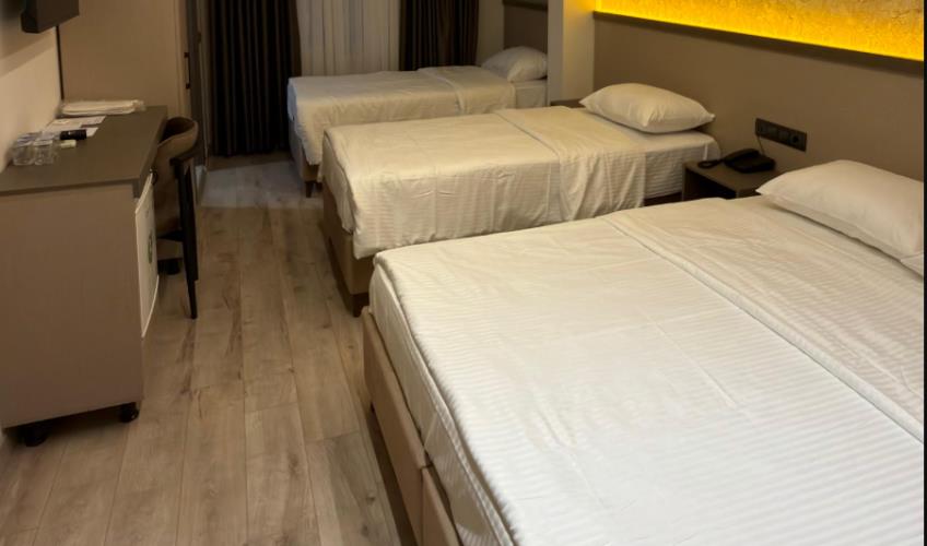 En fazla 4 yetişkin.