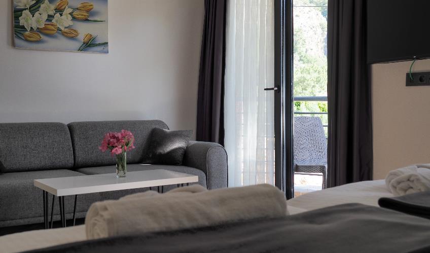 En fazla 3 yetişkin veya 2 yetişkin + 1 çocuk.