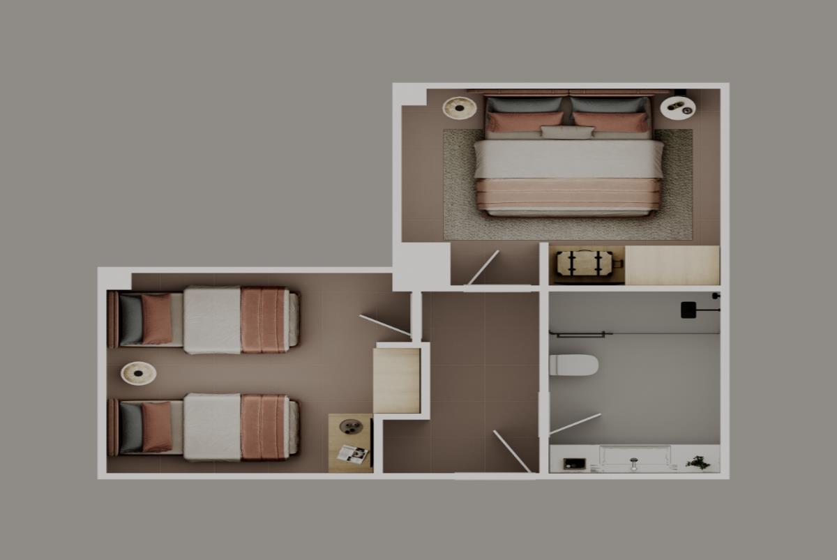 En az 2 yetişkin, En fazla 4 yetişkin veya 3 yetişkin + 1 çocuk.