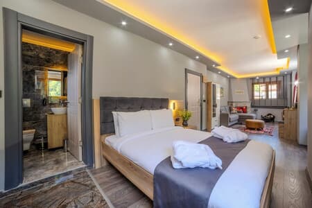Signature Mountain Jacuzzi&Fireplace(iadesiz)