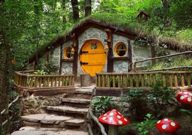 Hobit evleri ormanya hobit evleri