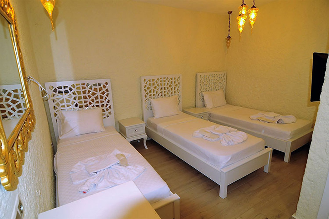 En fazla 3 yetişkin.