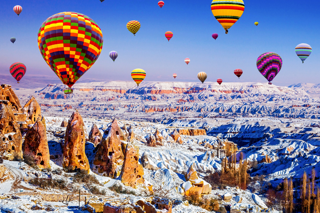 İzmir Çıkışlı Karlar Altında Kapadokya - Kayseri - Erciyes Turu-10