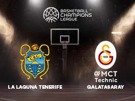 La Laguna Tenerife - Galatasaray Mct Technic Basketbol Maçı Turu - Maç Bileti Dahil! 30 Mart - 02 Nisan 2026