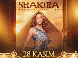 Giza’da Altın Gece Shakira Konser Turu - Konser Bileti Dahil 27 Kasım - 01 Aralık 2026